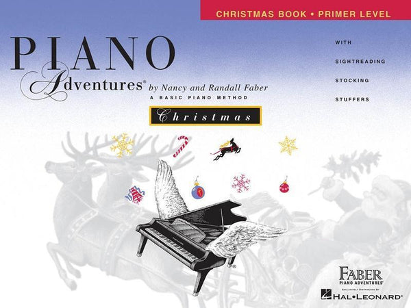 Piano Adventures Primer - Christmas Book-Sheet Music-Faber Piano Adventures-Logans Pianos