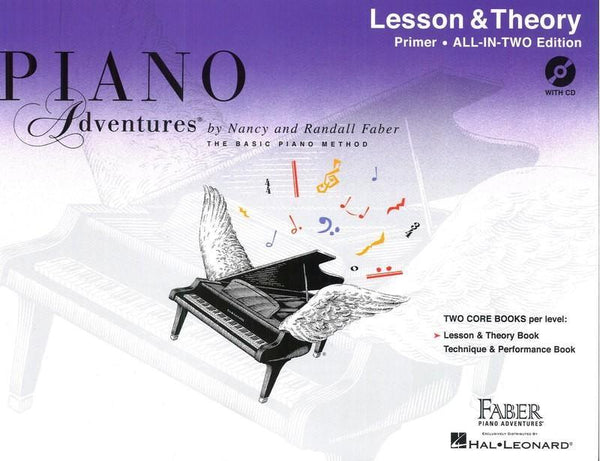 Piano Adventures Primer - Lesson & Theory-Sheet Music-Faber Piano Adventures-Book Only-Logans Pianos