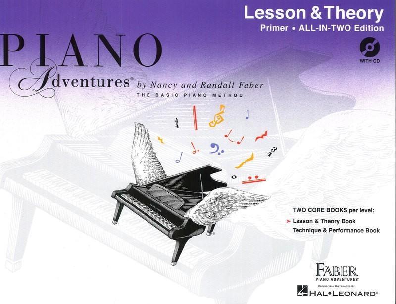 Piano Adventures Primer - Lesson & Theory-Sheet Music-Faber Piano Adventures-Book Only-Logans Pianos