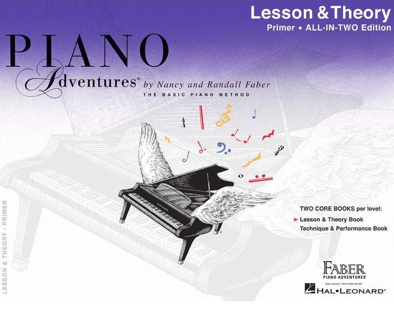 Piano Adventures Primer - Lesson & Theory-Sheet Music-Faber Piano Adventures-Book Only-Logans Pianos