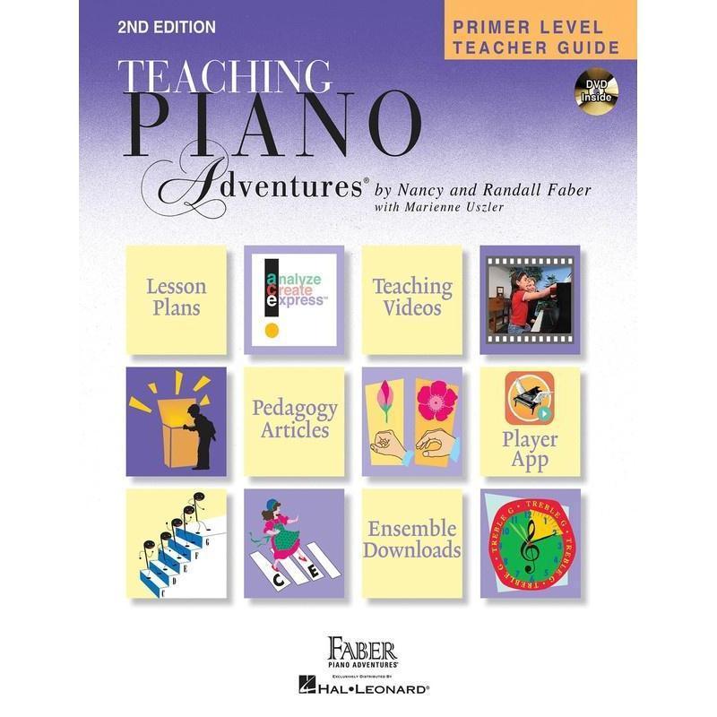 Piano Adventures Primer - Teacher Guide-Sheet Music-Faber Piano Adventures-Logans Pianos