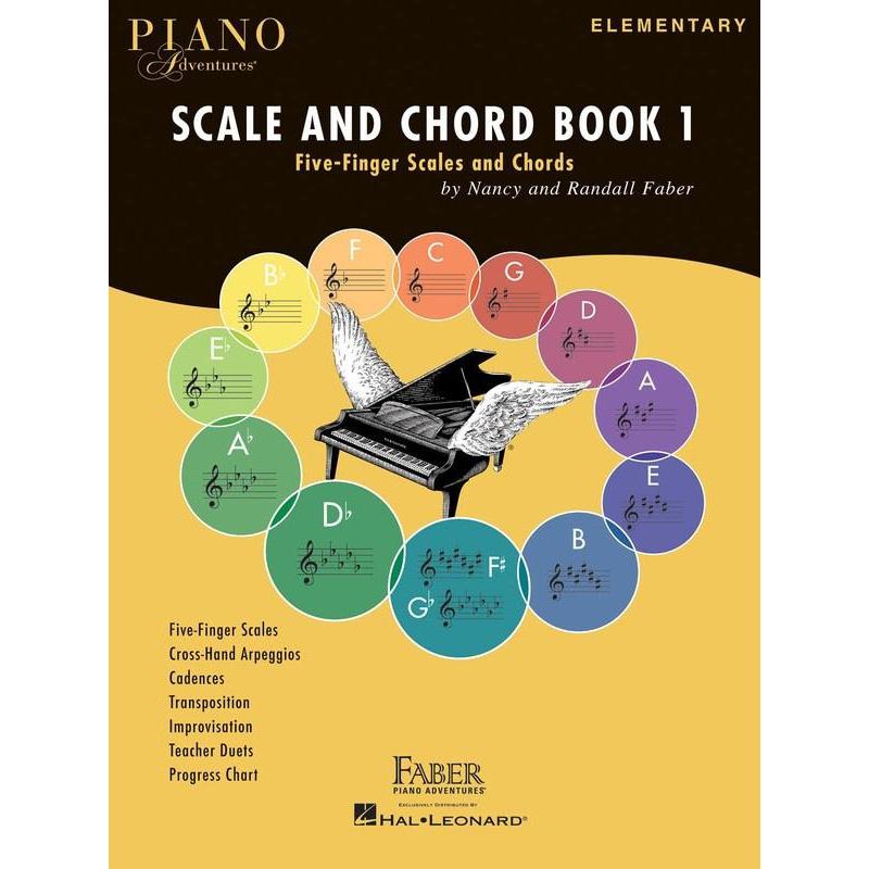 Piano Adventures Scale and Chord Book 1-Sheet Music-Faber Piano Adventures-Logans Pianos