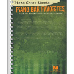 Piano Cheat Sheets: Piano Bar Favorites-Sheet Music-Hal Leonard-Logans Pianos