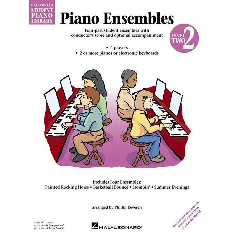 Piano Ensembles Level 2-Sheet Music-Hal Leonard-Logans Pianos