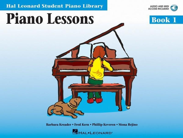 Piano Lessons - Book 1 Audio and MIDI Access Included-Sheet Music-Faber Piano Adventures-Logans Pianos