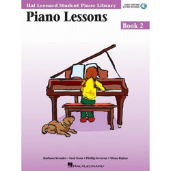 Piano Lessons - Book 2 Audio and MIDI Access Included-Sheet Music-Hal Leonard-Logans Pianos