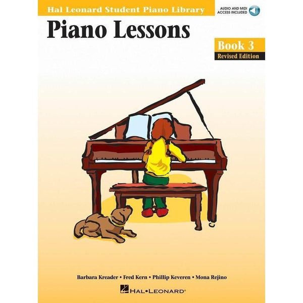 Piano Lessons - Book 3 Audio and MIDI Access Included-Sheet Music-Faber Piano Adventures-Logans Pianos