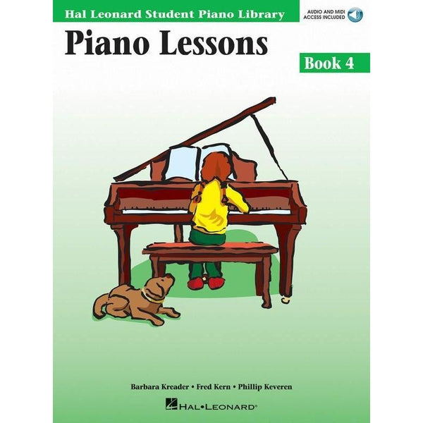 Piano Lessons - Book 4 Audio and MIDI Access Included-Sheet Music-Faber Piano Adventures-Logans Pianos