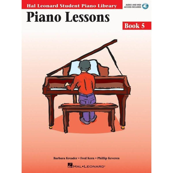 Piano Lessons - Book 5 Audio and MIDI Access Included-Sheet Music-Faber Piano Adventures-Logans Pianos