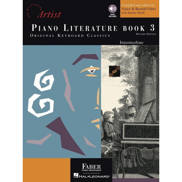 Piano Literature Book 3-Sheet Music-Faber Music-Logans Pianos