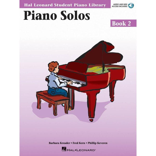 Piano Solos - Book 2 - Book with Online Audio-Sheet Music-Hal Leonard-Logans Pianos