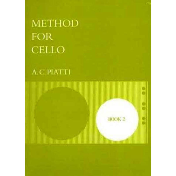 Piatti - Method for Cello 2-Sheet Music-Stainer & Bell-Logans Pianos