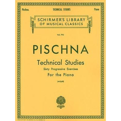 Pischna - Technical Studies (60 Progressive Exercises)-Sheet Music-Edition Peters-Logans Pianos