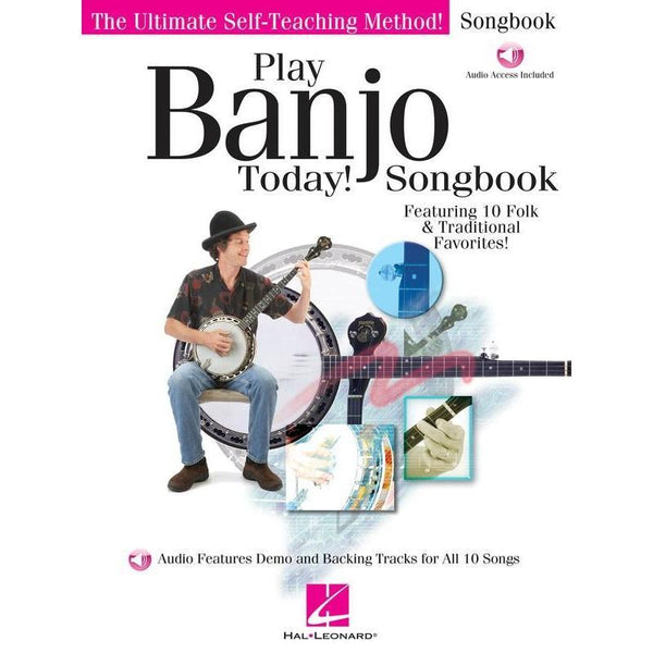 Play Banjo Today! Songbook-Sheet Music-Hal Leonard-Logans Pianos