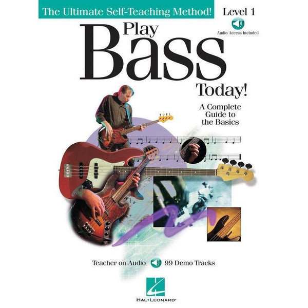 Play Bass Today! - Level 1-Sheet Music-Hal Leonard-Logans Pianos