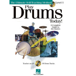 Play Drums Today! - Level 1-Sheet Music-Hal Leonard-Logans Pianos