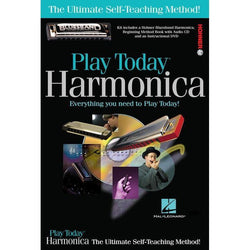 Play Harmonica Today! Complete Kit-Sheet Music-Hal Leonard-Logans Pianos