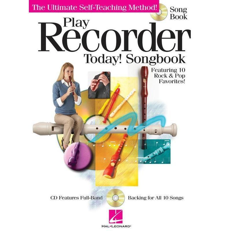 Play Recorder Today! Songbook-Sheet Music-Hal Leonard-Logans Pianos