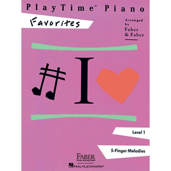 PlayTime Piano - Favourites-Sheet Music-Faber Piano Adventures-Logans Pianos