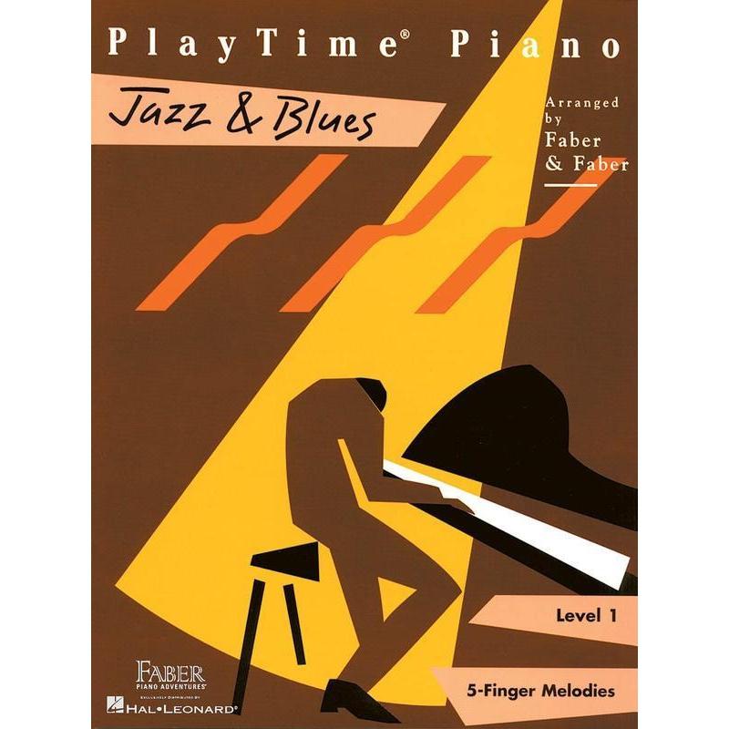 PlayTime Piano - Jazz & Blues-Sheet Music-Faber Piano Adventures-Logans Pianos