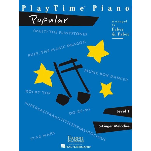 PlayTime Piano - Popular-Sheet Music-Faber Piano Adventures-Logans Pianos