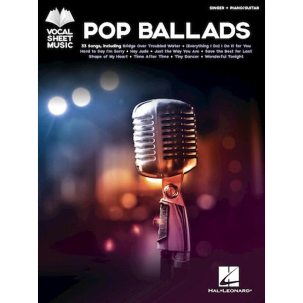 Pop Ballads-Sheet Music-Hal Leonard-Logans Pianos