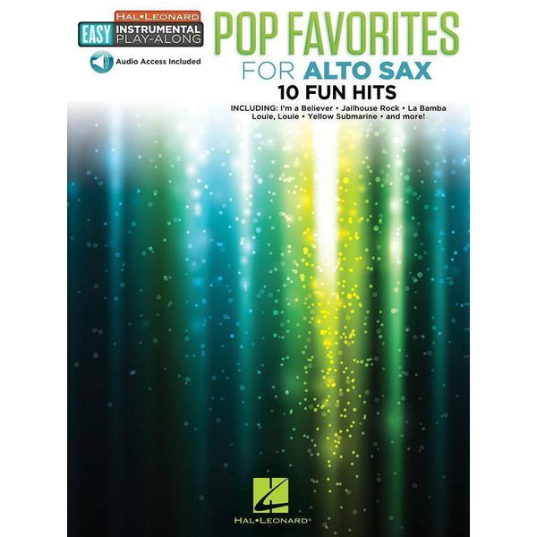 Pop Favorites for Alto Saxophone-Sheet Music-Hal Leonard-Logans Pianos