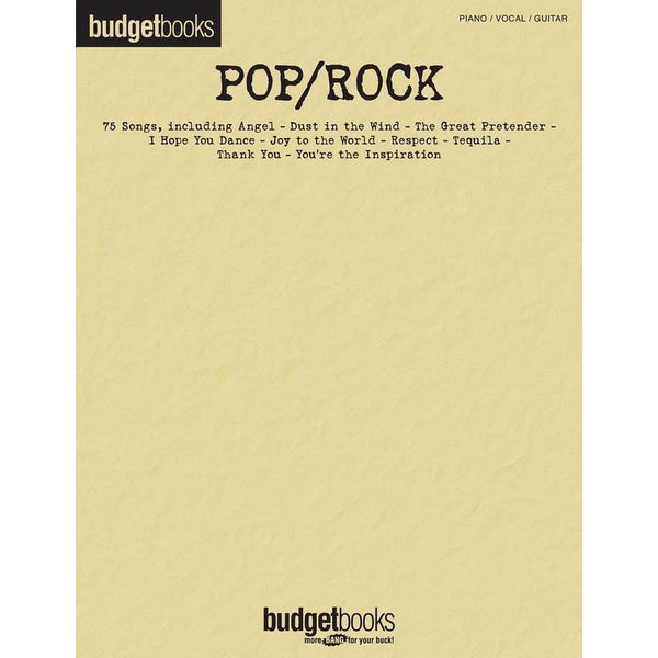 Pop/Rock-Sheet Music-Hal Leonard-Logans Pianos