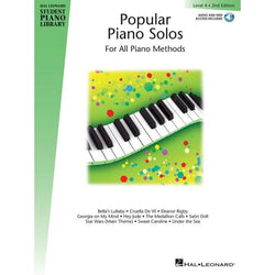 Popular Piano Solos 2nd Edition - Level 4-Sheet Music-Hal Leonard-Logans Pianos