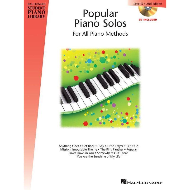 Popular Piano Solos 2nd Edition - Level 5-Sheet Music-Hal Leonard-Logans Pianos
