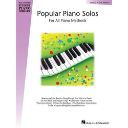 Popular Piano Solos - Level 2-Sheet Music-Hal Leonard-Logans Pianos