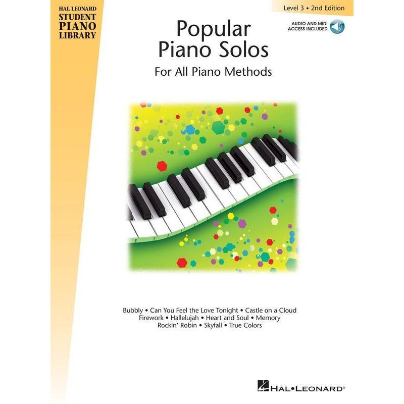 Popular Piano Solos Level 3 - 2nd Edition-Sheet Music-Hal Leonard-Logans Pianos