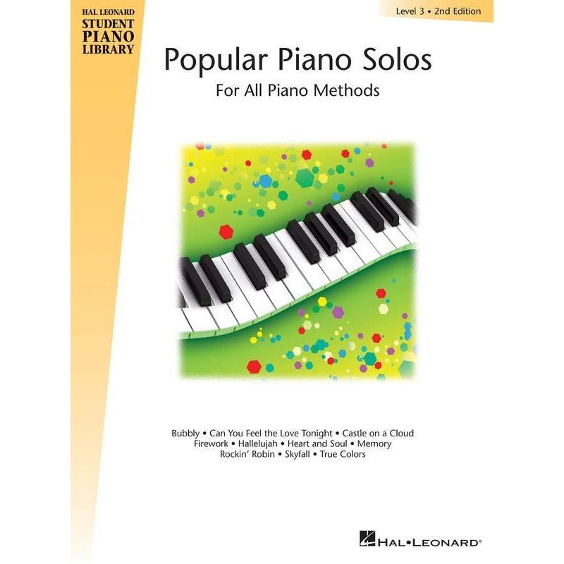 Popular Piano Solos - Level 3-Sheet Music-Hal Leonard-Logans Pianos