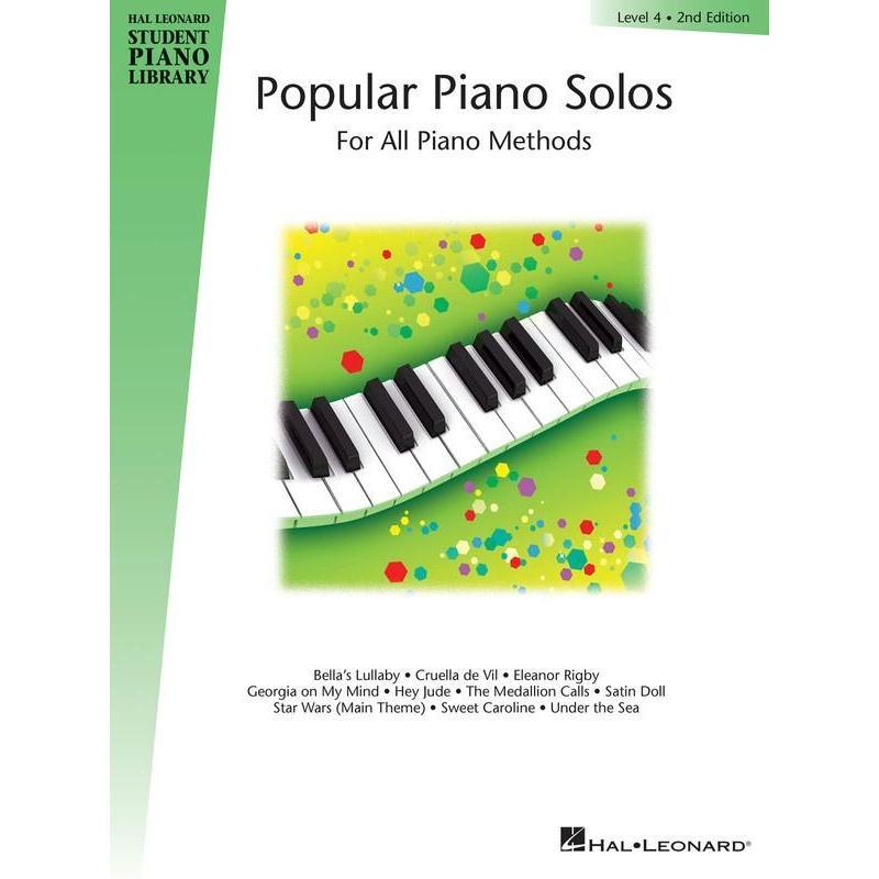 Popular Piano Solos - Level 4-Sheet Music-Hal Leonard-Logans Pianos