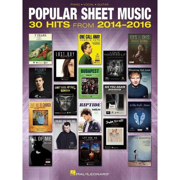 Popular Sheet Music-Sheet Music-Hal Leonard-Logans Pianos