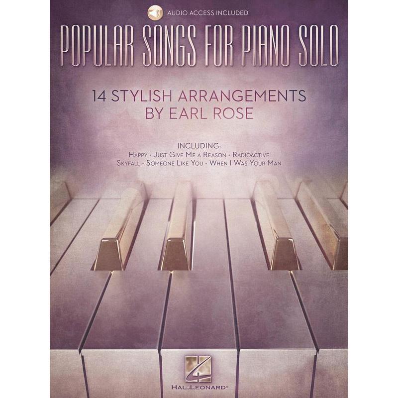 Popular Songs for Piano Solo - 14 Stylish Arrangements-Sheet Music-Hal Leonard-Logans Pianos