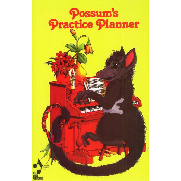Possums Practice Planner-Sheet Music-All Music Publishing-Logans Pianos