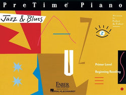 PreTime Piano - Jazz & Blues-Sheet Music-Faber Piano Adventures-Logans Pianos