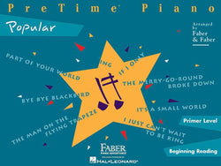 PreTime® Popular Primer-Sheet Music-Faber Music-Logans Pianos