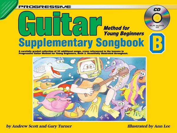 Progressive Guitar For Young Beginners Supplementary Songbook B Bk/OA-Sheet Music-Devirra-Logans Pianos
