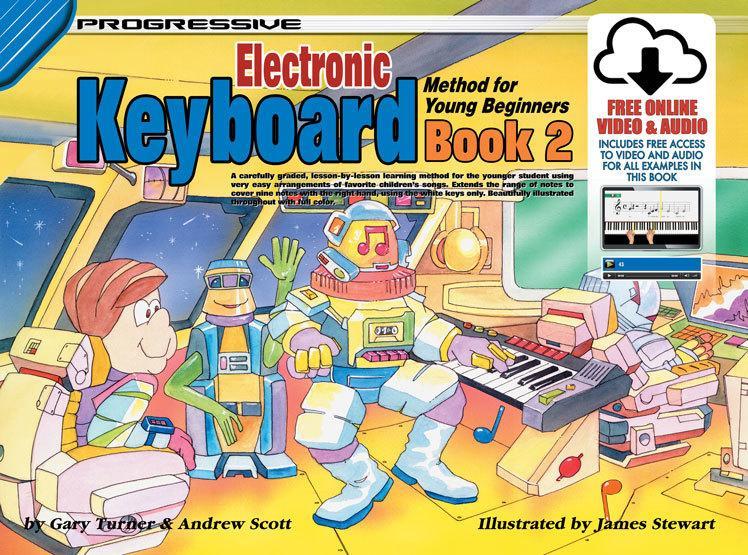 Progressive Keyboard For Young Beginners 2 BK/OLA-Sheet Music-Learn to Play Books-Logans Pianos