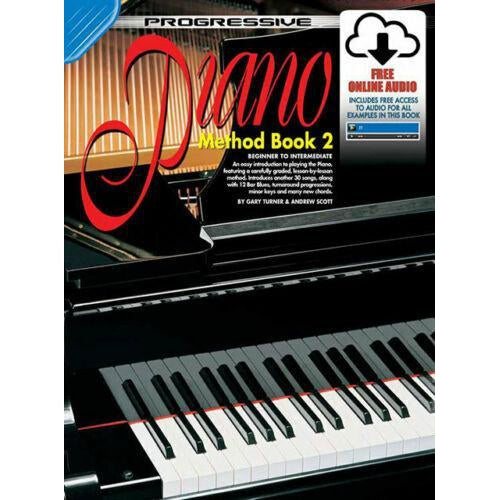 Progressive Piano Method Book 2 Book/OA-Sheet Music-Devirra-Logans Pianos