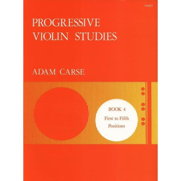 Progressive Violin Studies - Book 4-Sheet Music-Stainer & Bell-Logans Pianos