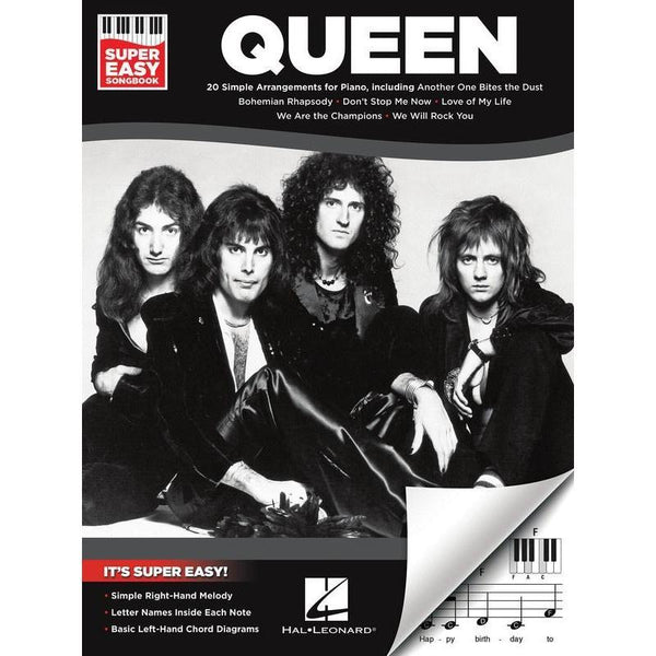 Queen - Super Easy Songbook-Sheet Music-Hal Leonard-Logans Pianos