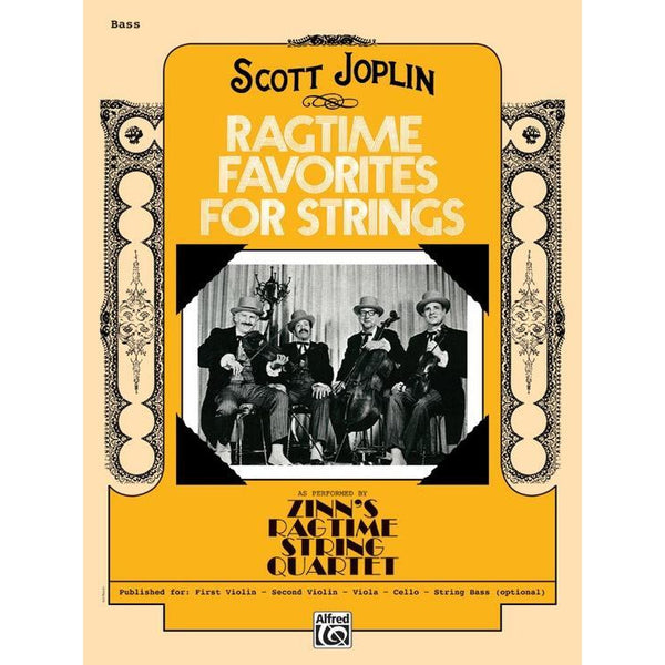 Ragtime Favourites for Strings - Bass-Sheet Music-Alfred Music-Logans Pianos