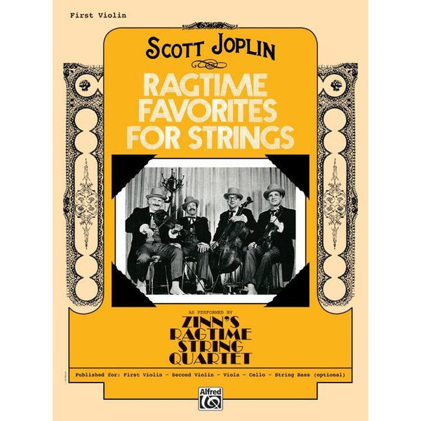 Ragtime Favourites for Strings - First Violin-Sheet Music-Alfred Music-Logans Pianos