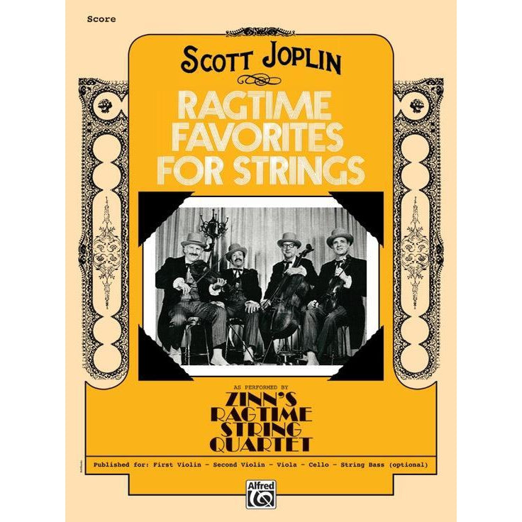 Ragtime Favourites for Strings - Score-Sheet Music-Alfred Music-Logans Pianos