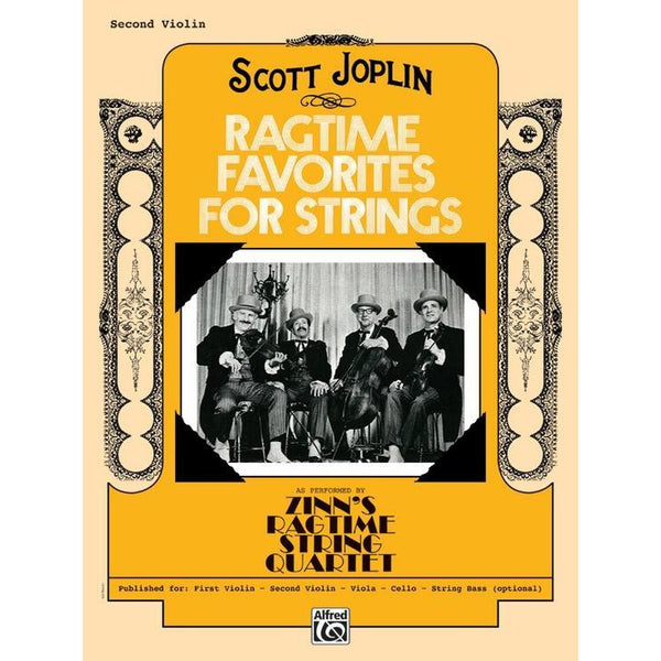 Ragtime Favourites for Strings - Second Violin-Sheet Music-Alfred Music-Logans Pianos