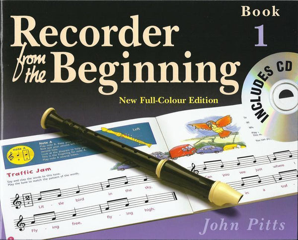Recorder From The Beginning Pupil's Book/CD 1-Sheet Music-EJA Publications-Logans Pianos