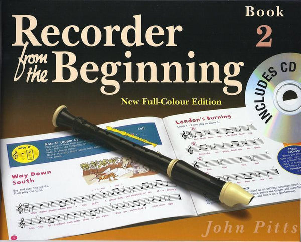 Recorder From The Beginning Pupil's Book/CD 2-Sheet Music-EJA Publications-Logans Pianos